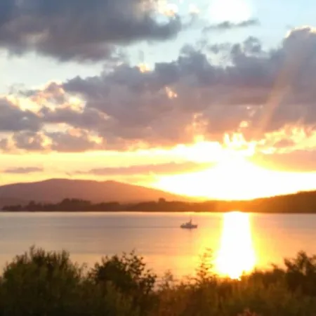 S Terasou A Výhledem Na Jezero Lipno Apartmán