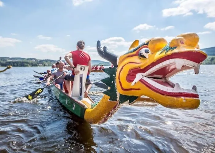דירה S Terasou A Vyhledem Na Jezero Lipno