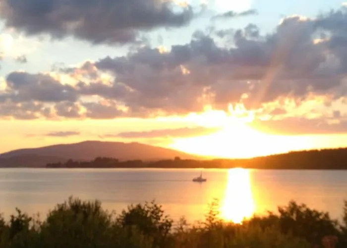S Terasou A Vyhledem Na Jezero Lipno דירה
