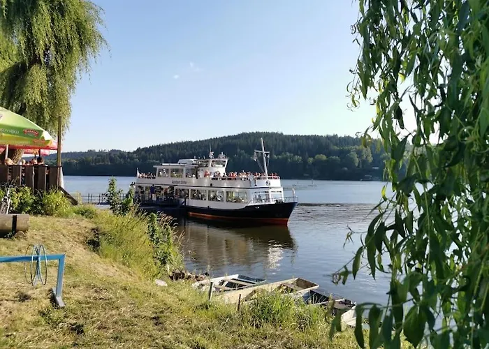 דירה S Terasou A Vyhledem Na Jezero Lipno